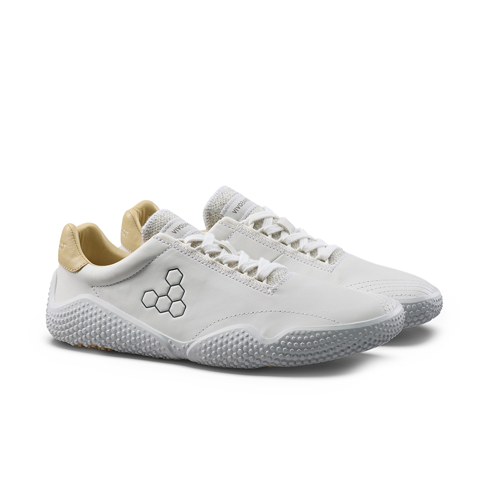 Motus Studio Sneaker Leather Mens Bright White