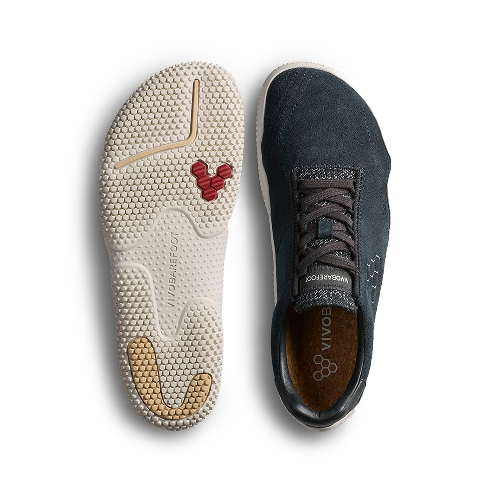 Motus Studio Sneaker Leather Womens Obsidian/White