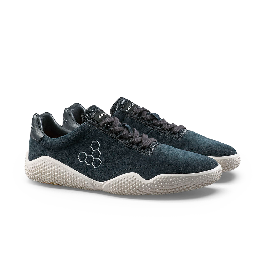 Motus Studio Sneaker Leather Womens Obsidian/White