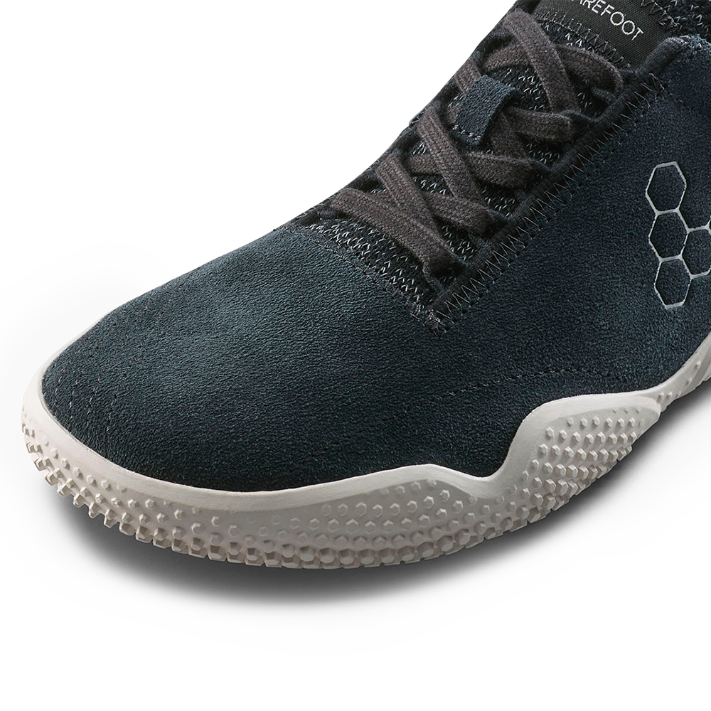 Motus Studio Sneaker Leather Womens Obsidian/White