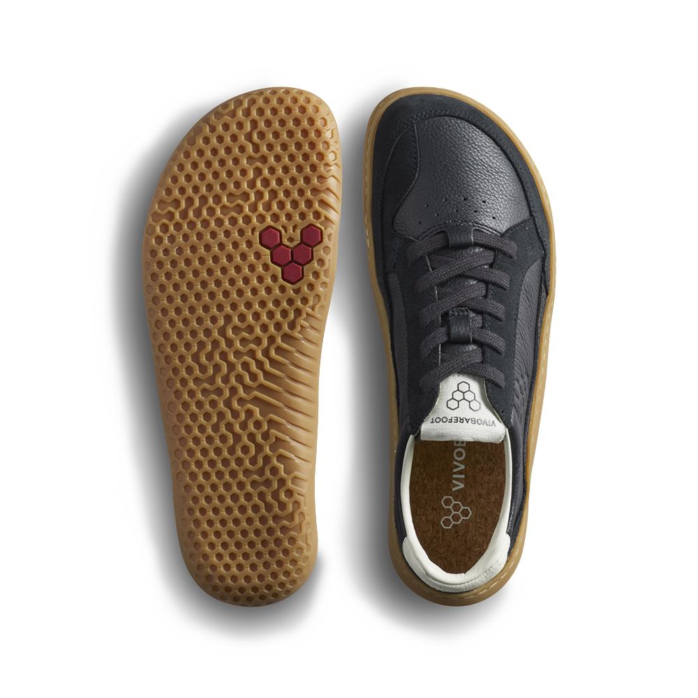 Gobi III Sneaker Leather Womens Obsidian