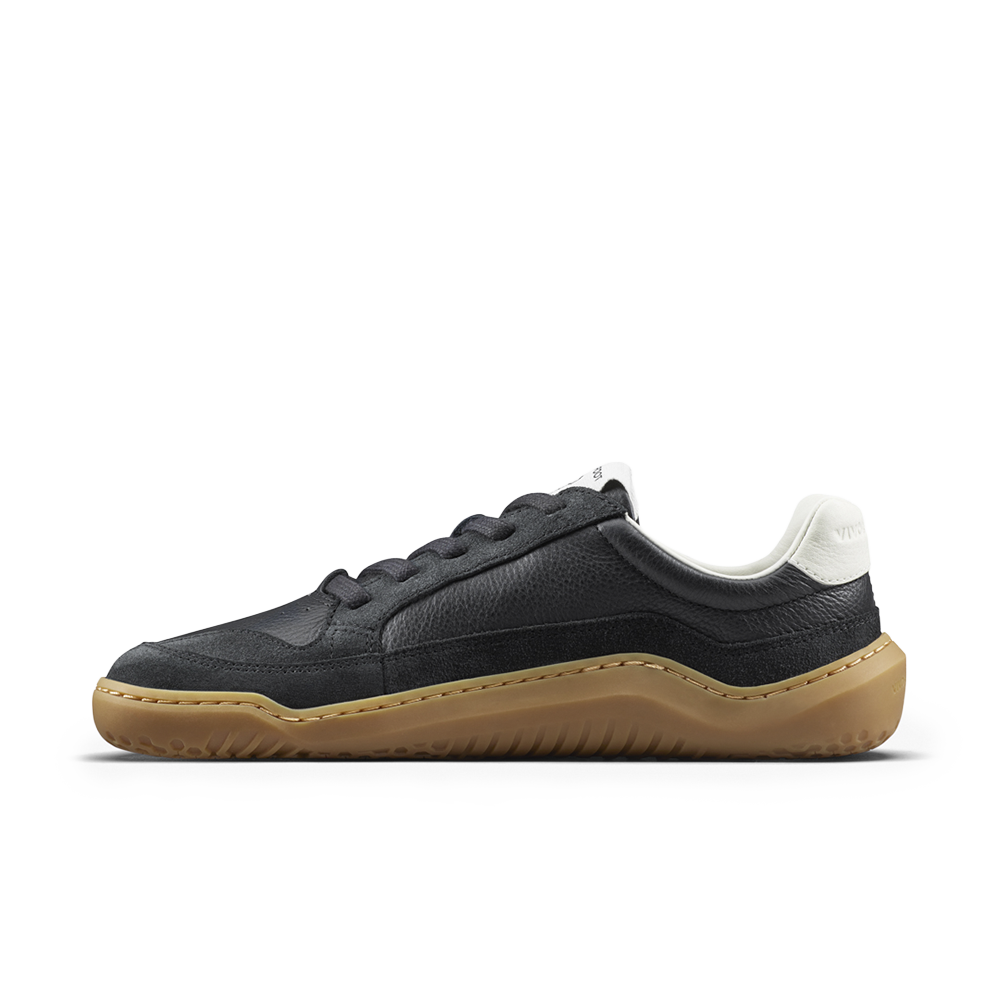 Gobi III Sneaker Leather Womens Obsidian