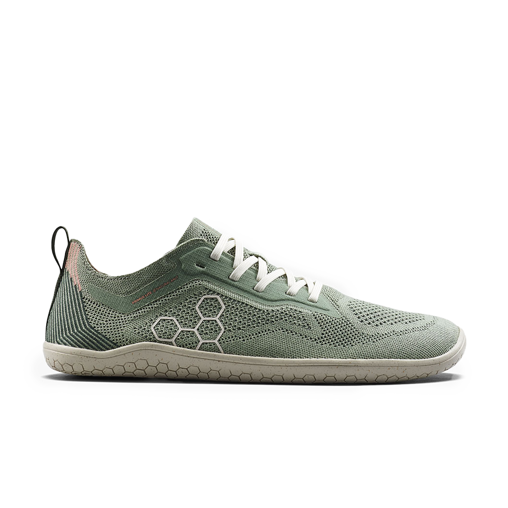 Primus Lite Knit Natural Womens Dusty Green | Vivobarefoot AU