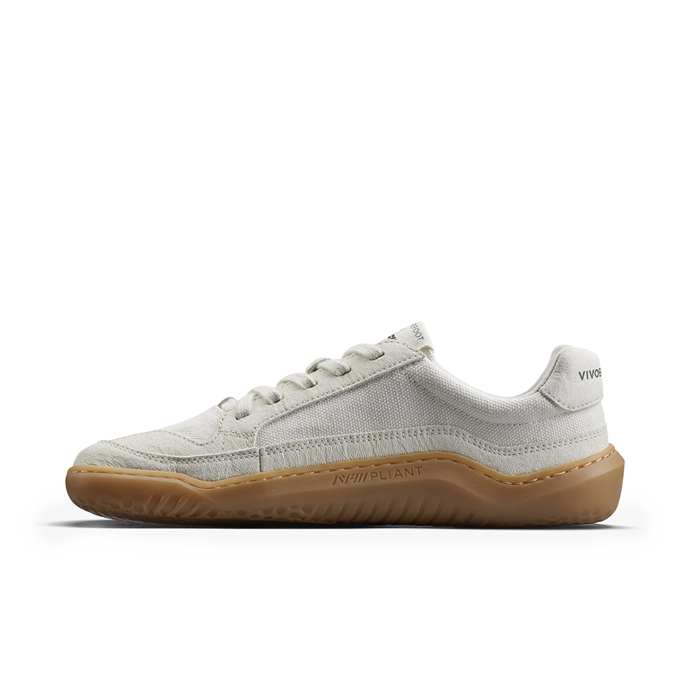 Gobi II Sneaker Premium Canvas Mens Natural White