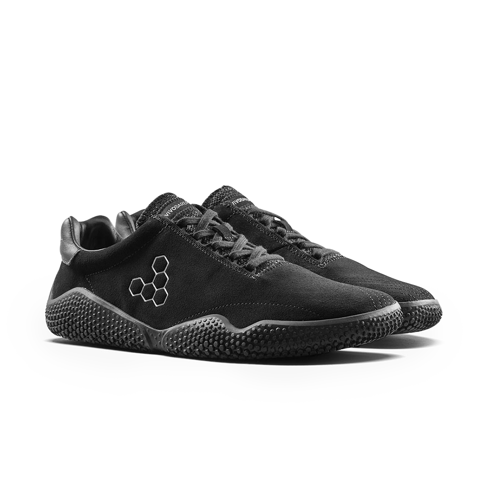 Motus Studio Sneaker Leather Mens Obsidian