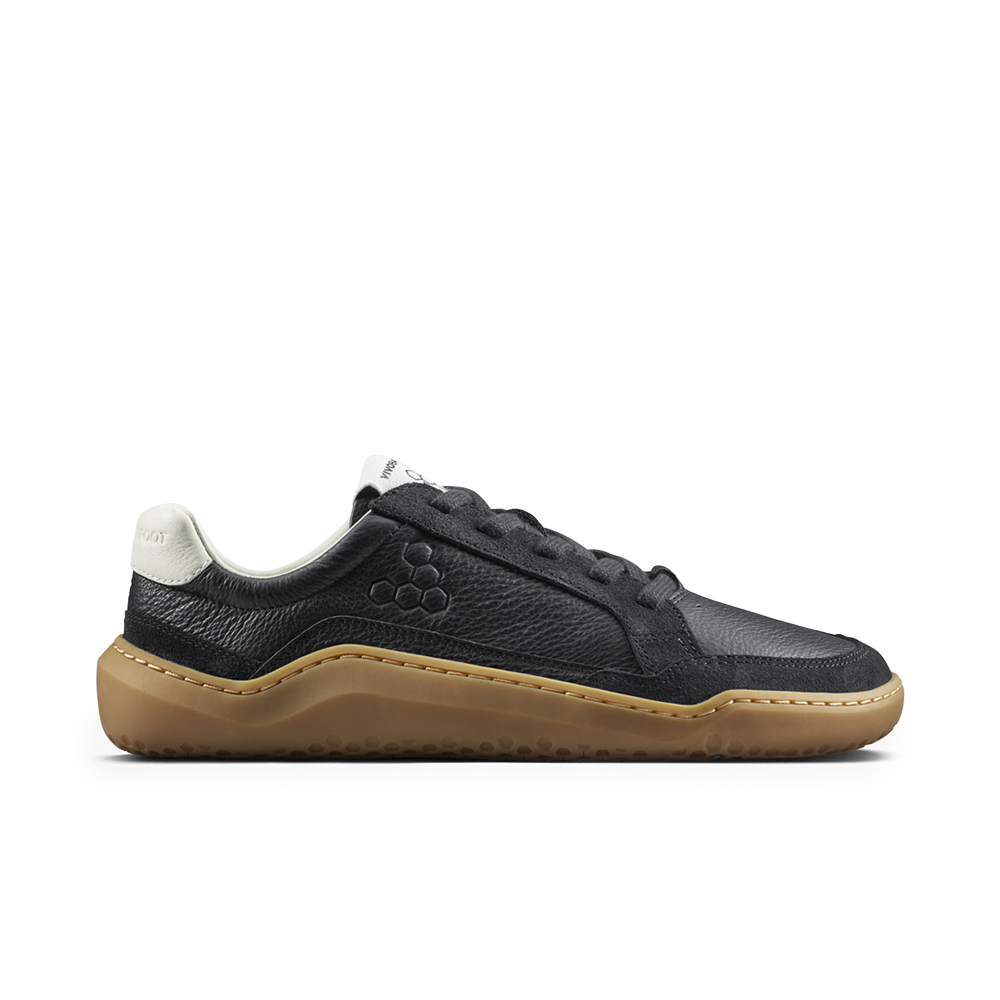 Gobi III Sneaker Leather Mens Obsidian