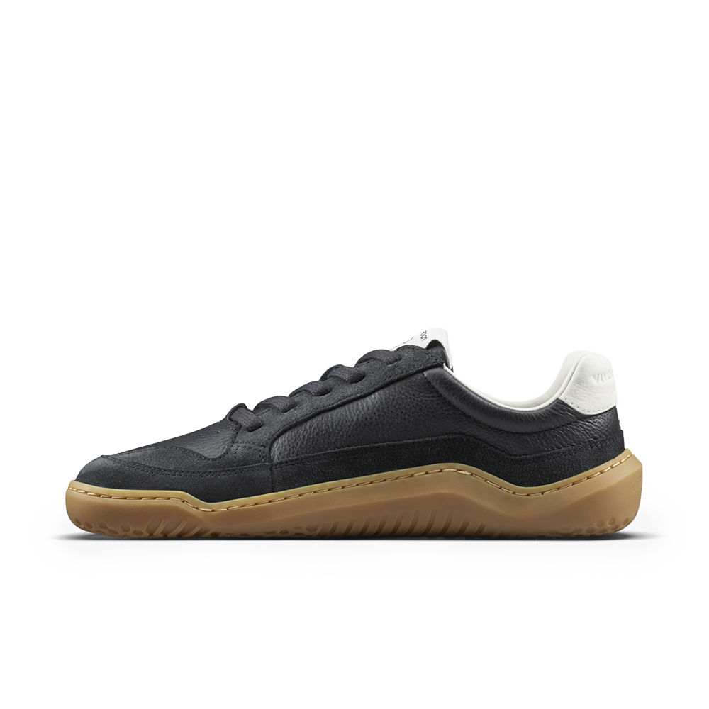 Gobi III Sneaker Leather Mens Obsidian