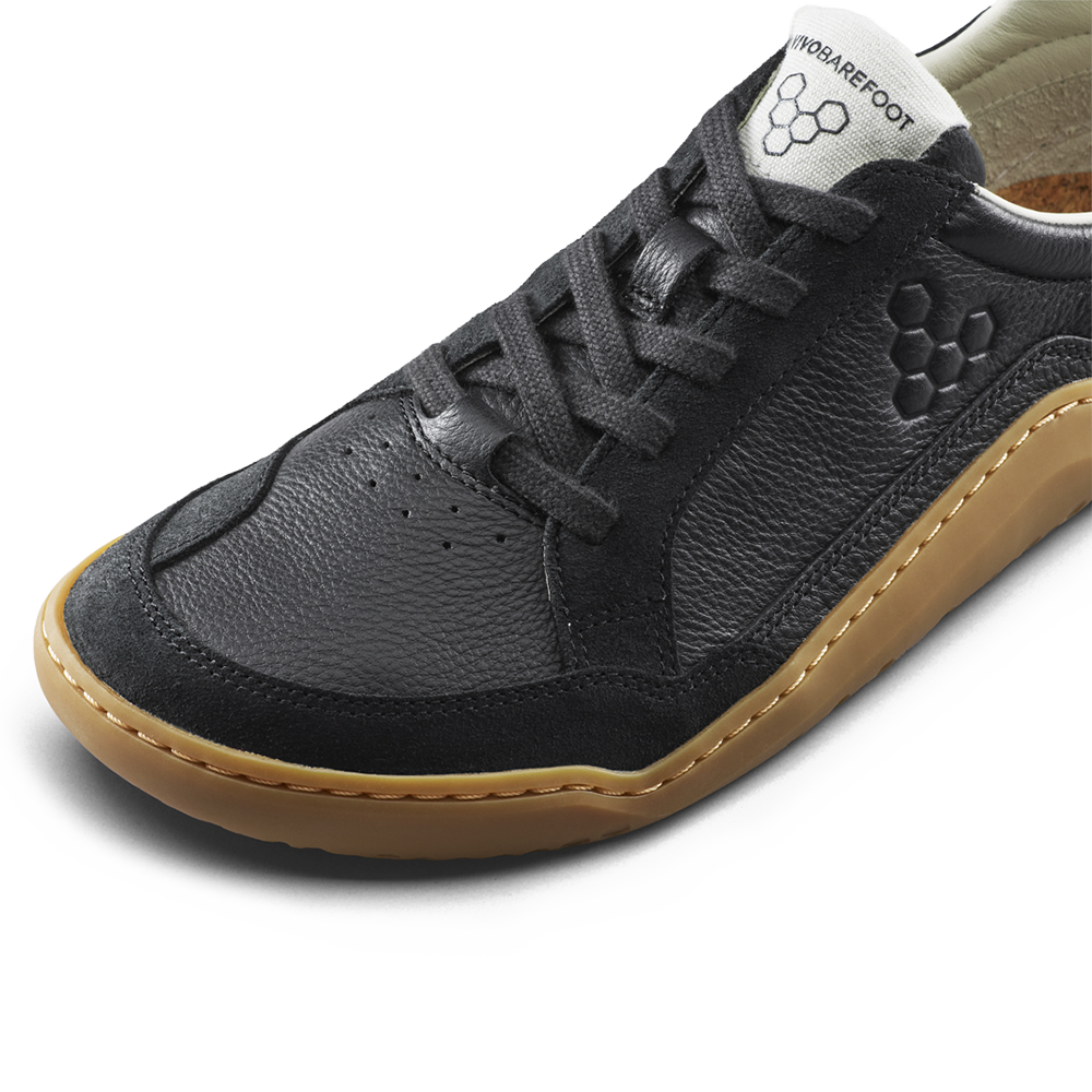 Gobi III Sneaker Leather Mens Obsidian