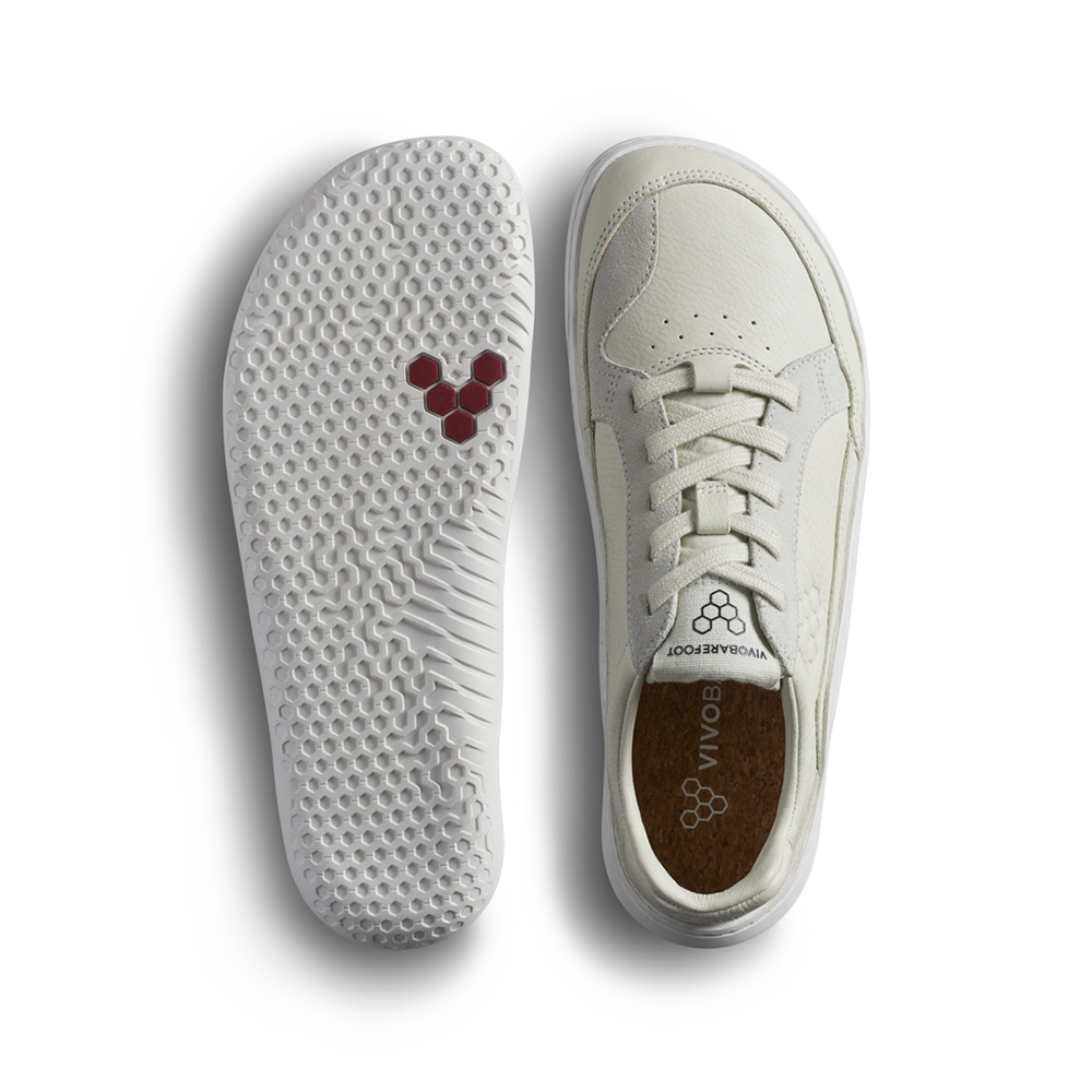 Vivobarefoot Gobi III Sneaker Leather Mens Limestone