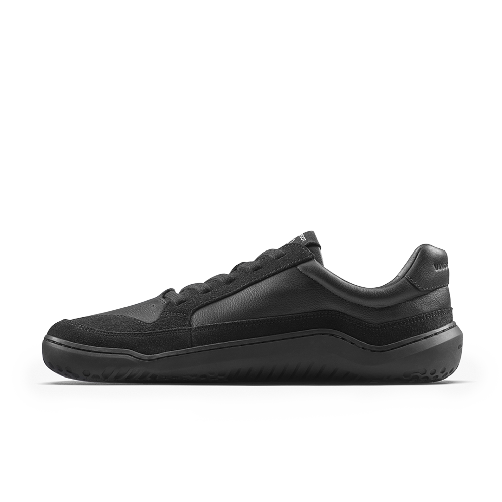 Gobi III Sneaker Leather Mens Triple Obsidian