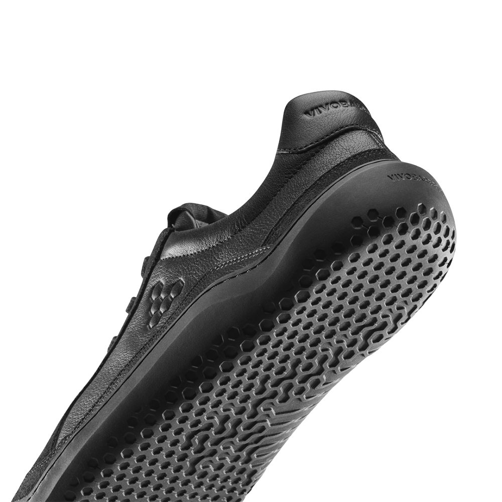 Gobi III Sneaker Leather Mens Triple Obsidian