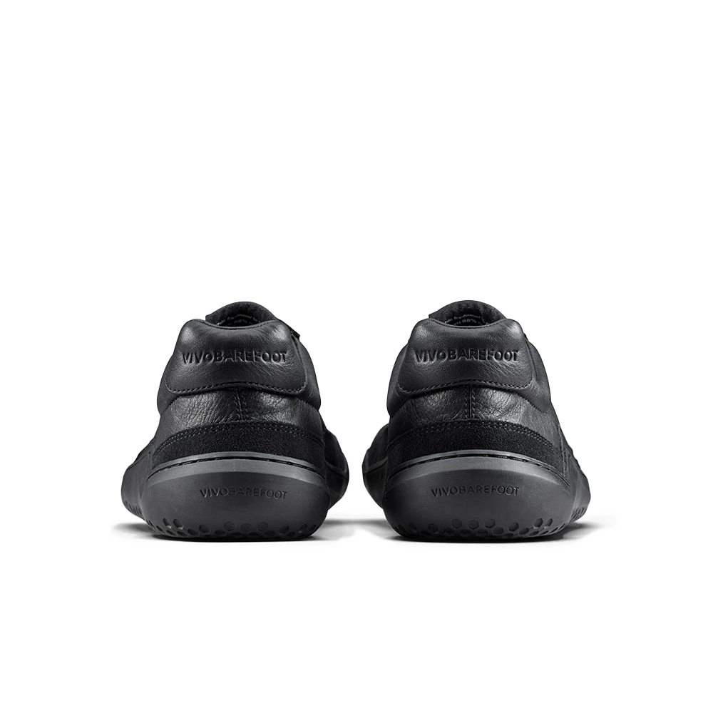 Gobi II Sneaker Premium Leather Mens Triple Obsidian