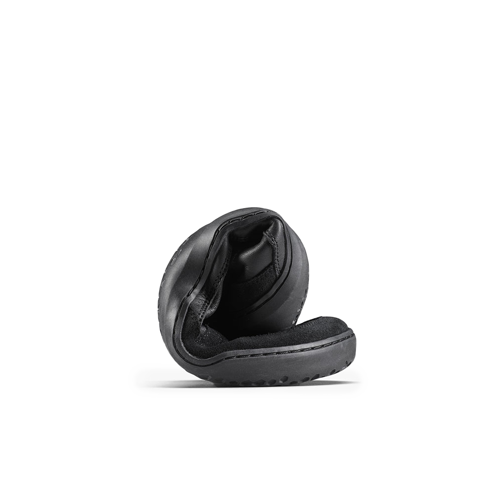 Gobi II Sneaker Premium Leather Mens Triple Obsidian