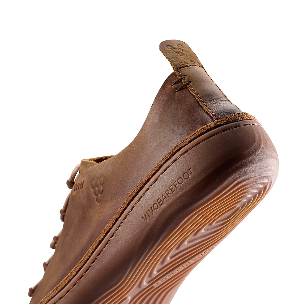 Sensus Moc Lace Up Leather Mens Dark Tan