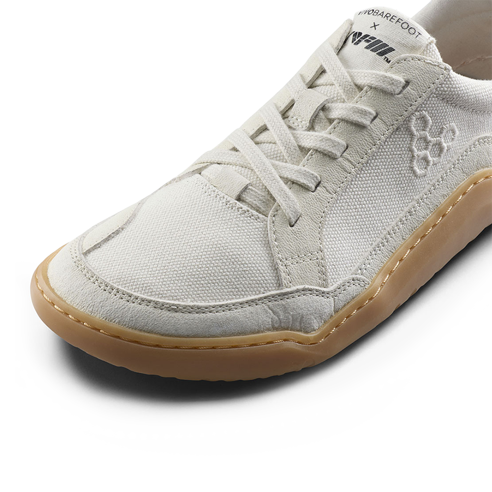 Gobi II Sneaker Premium Canvas Mens Natural White