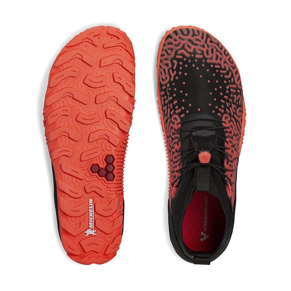 ESC Tempest Womens Obsidian Neon Coral