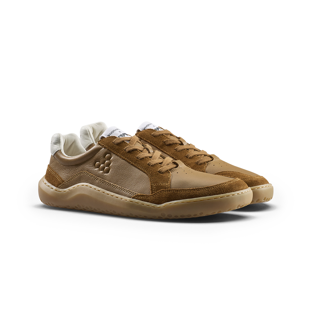 Gobi II Sneaker Premium Leather Womens Tan