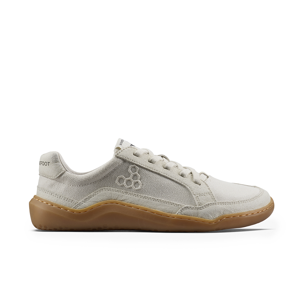 Gobi II Sneaker Premium Canvas Mens Natural White