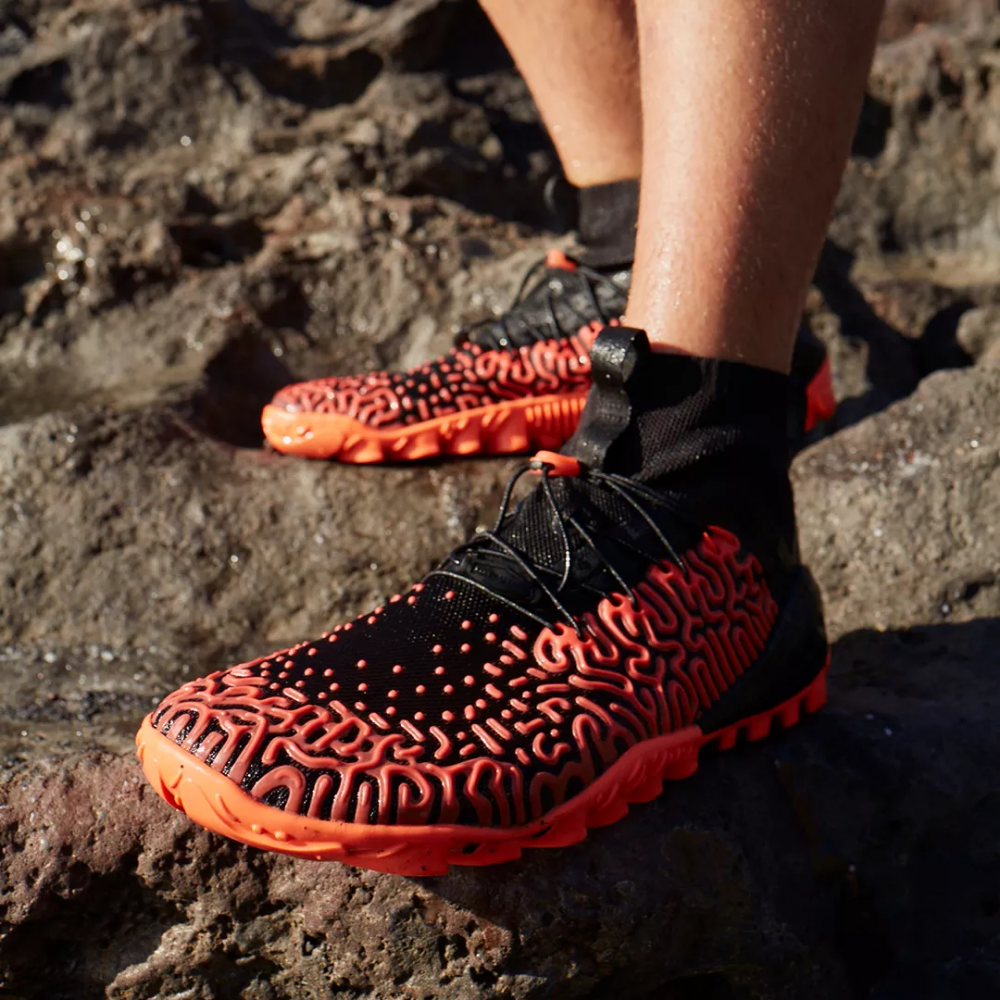 ESC Tempest Womens Obsidian Neon Coral